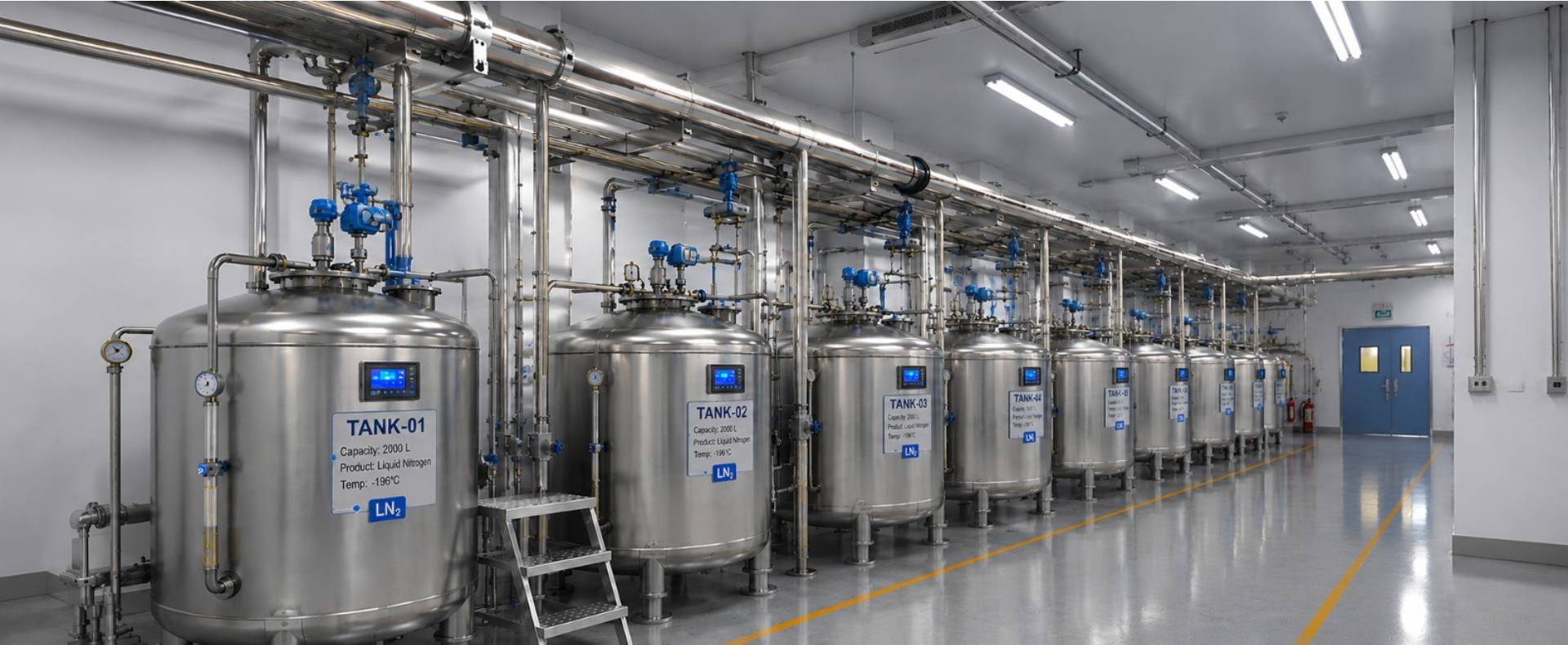Vacuum Insulated Pipe Line